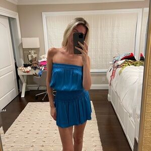 Rays for Days Blue Mini Dress